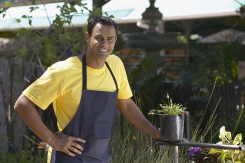 Seasonal garden maintenance and planting in Mitcham